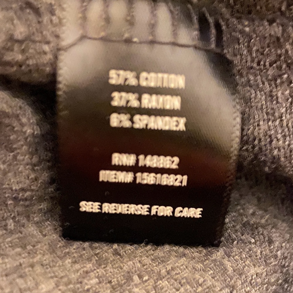 Torrid Plus Size 1X Charcoal Knit Sweatshirt Dress - Picture 6 of 8